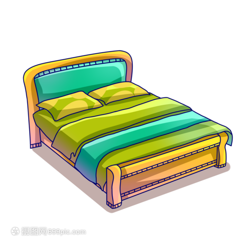 夢幻卡通雙人床與精致化妝品的奇妙邂逅