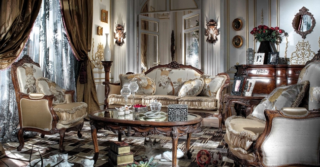 洛可可風格家具 優(yōu)雅、柔美與奢華的室內藝術